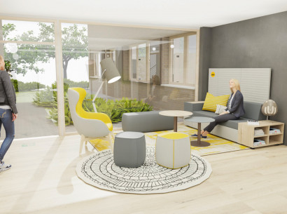 PAPE UND ROHDE BÜROEINRICHTUNGEN - Büroplanung Leseecke, Lounge