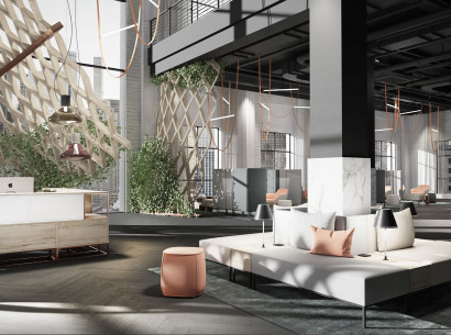 NEW Work Lounge - Loungebank im Scandinavian Design