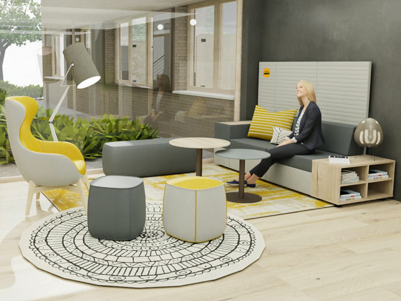 PAPE UND ROHDE Büroeinrichtungen - New Work Rückzugsorte und Entspannungsorte - Lounge- und Lesseecken - Lounge oder Leseecke