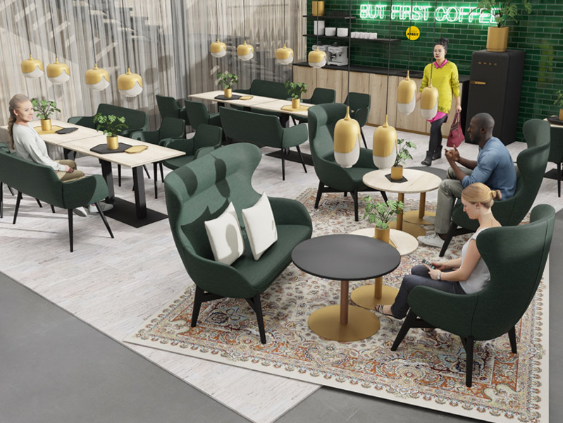 PAPE UND ROHDE Büroeinrichtungen - New Work Bürokonzepte - Kantine - Cafeteria - Kantine, Restaurant, Cafeteria & Co